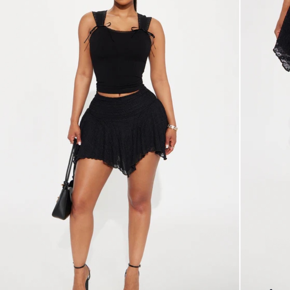 Fashion Nova  Black Women's Skirt